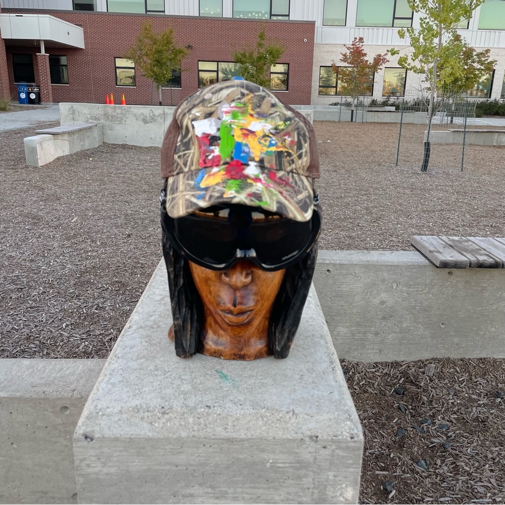 Realtree paint splash cap by El-Yakoub